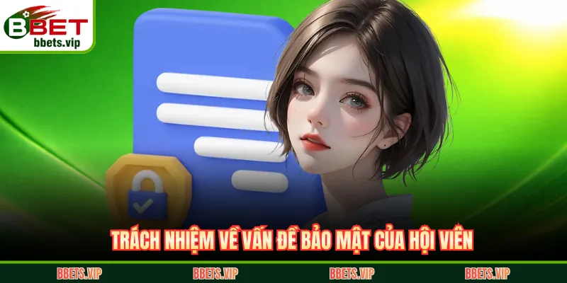 Trách nhiệm về vấn đề bảo mật của hội viên